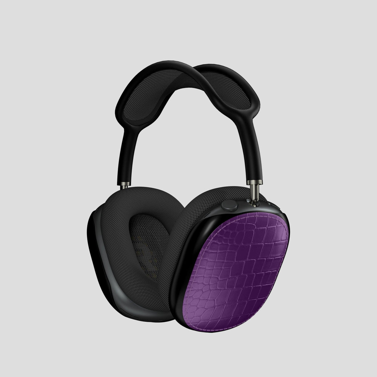 Purple Shells For AirPods Max Alligator -1 | Purple