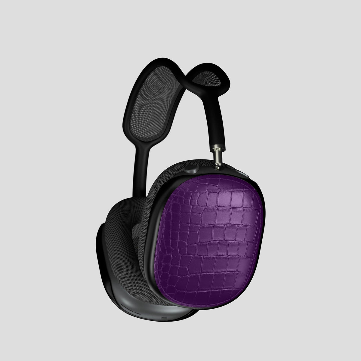 Purple Shells For AirPods Max Alligator -2 | Purple