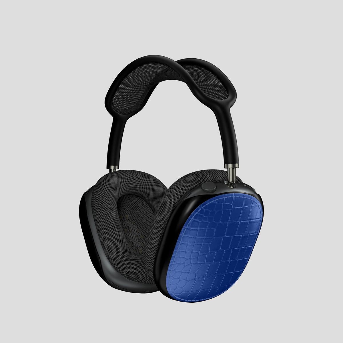 Royal Blue Shells For AirPods Max Alligator -1 | Royal-Blue