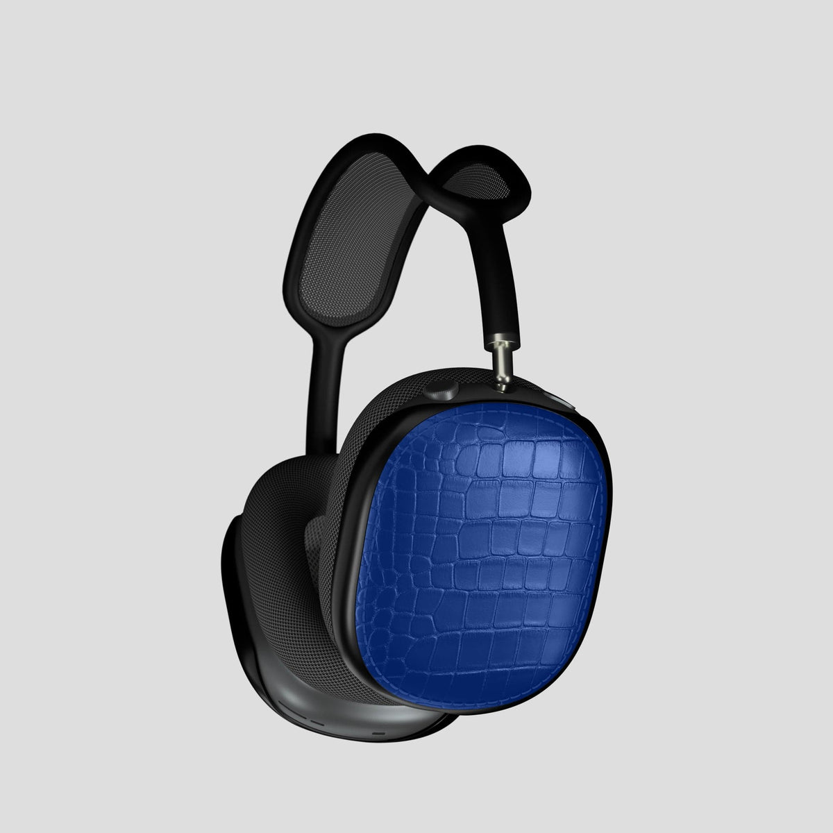 Royal Blue Shells For AirPods Max Alligator -2 | Royal-Blue