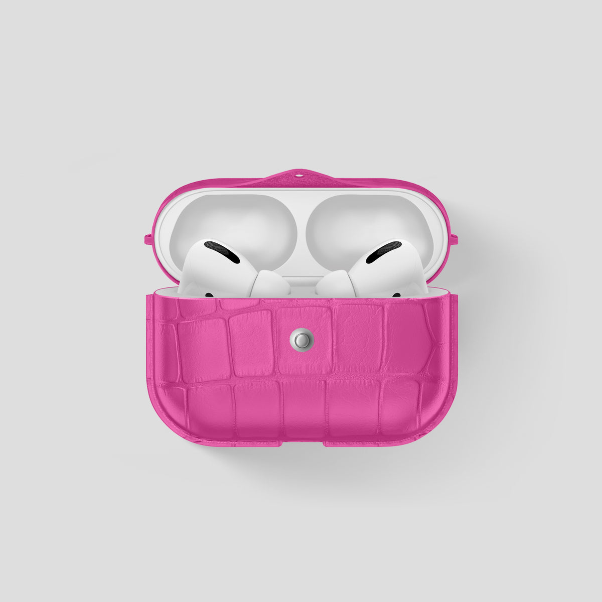 Pink-Lagoon AirPods Pro (3rd gen) Cover Alligator -1 | Pink-Lagoon