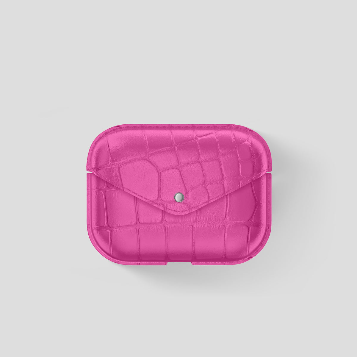 Pink-Lagoon AirPods Pro (3rd gen) Cover Alligator -2 | Pink-Lagoon