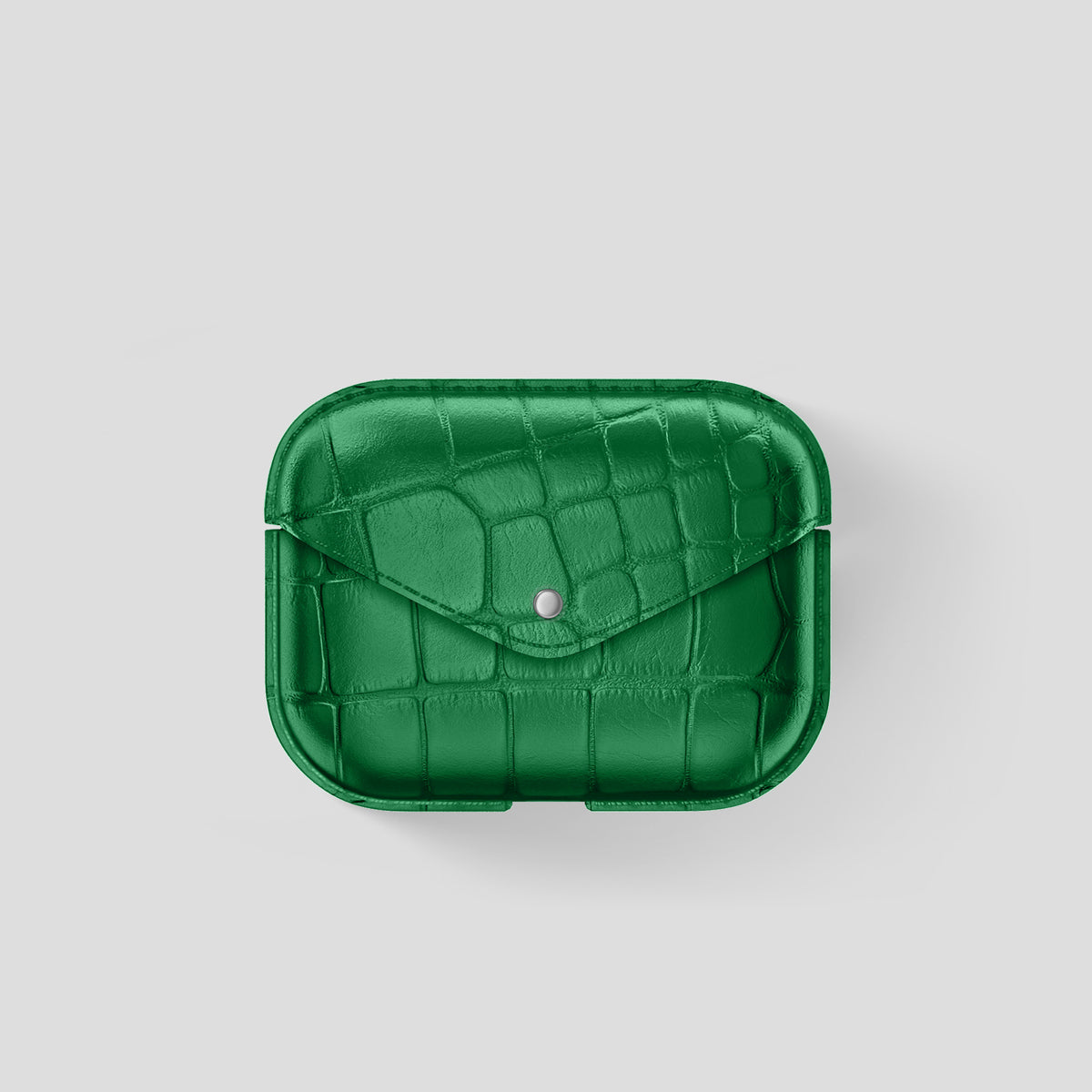 Forest-Green AirPods Pro Cover Alligator -2 | Forest-Green