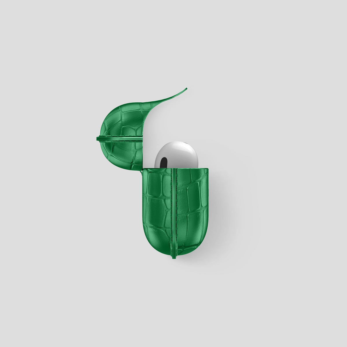 Forest-Green AirPods Pro Cover Alligator -3 | Forest-Green