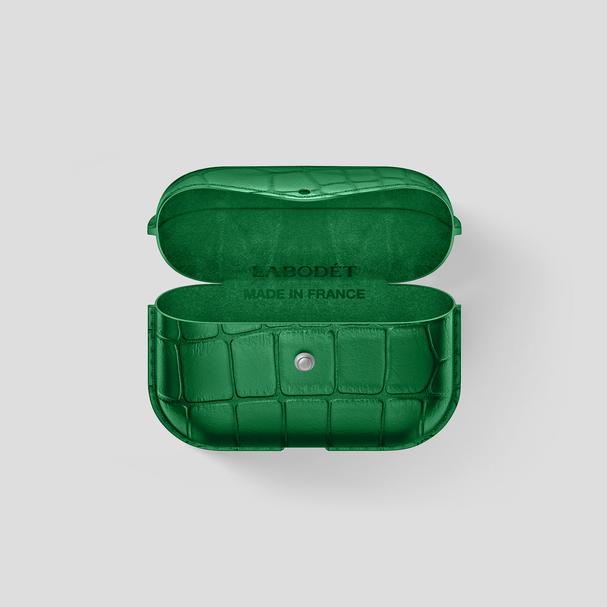 Forest-Green AirPods Pro (2nd gen) Cover Alligator -4 | Forest-Green