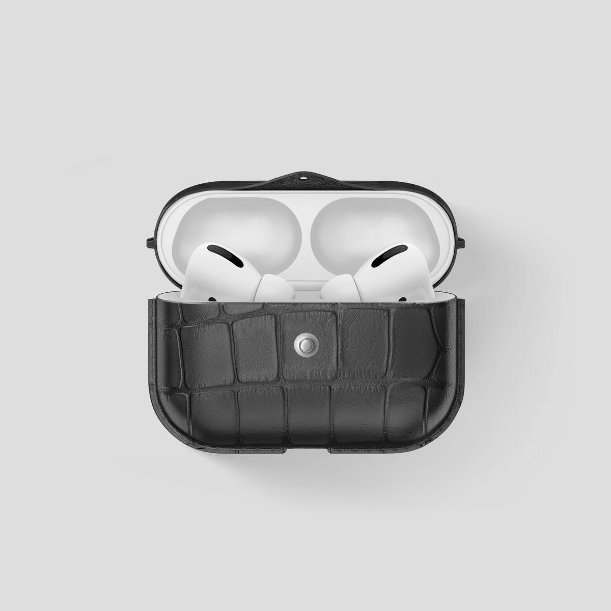 Grey AirPods Pro (3rd gen) Cover Alligator -1 | Grey