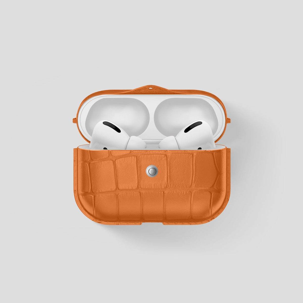 Orange AirPods Pro (2nd gen) Cover Alligator -1 | Orange