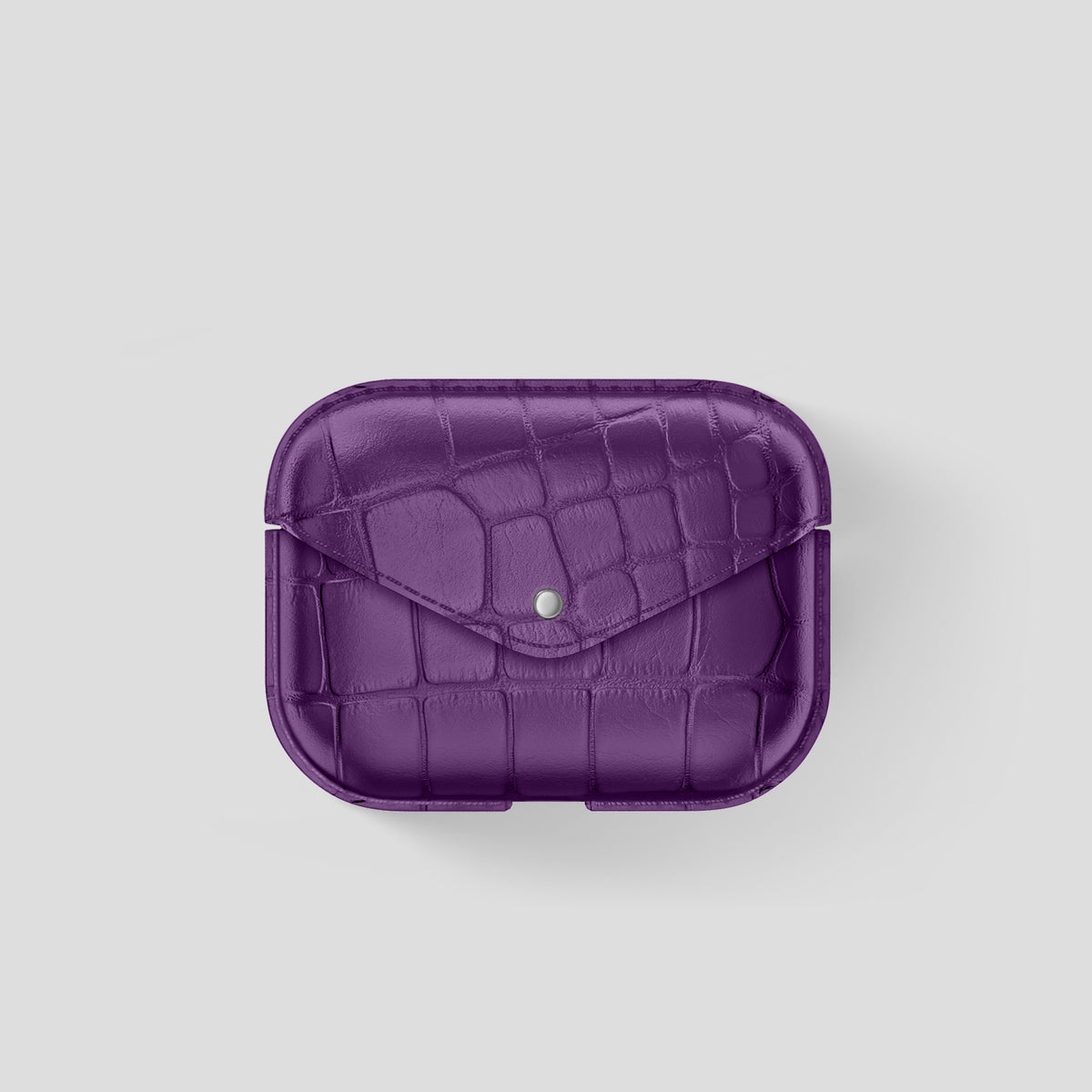 Purple AirPods Pro (3rd gen) Cover Alligator -2 | Purple