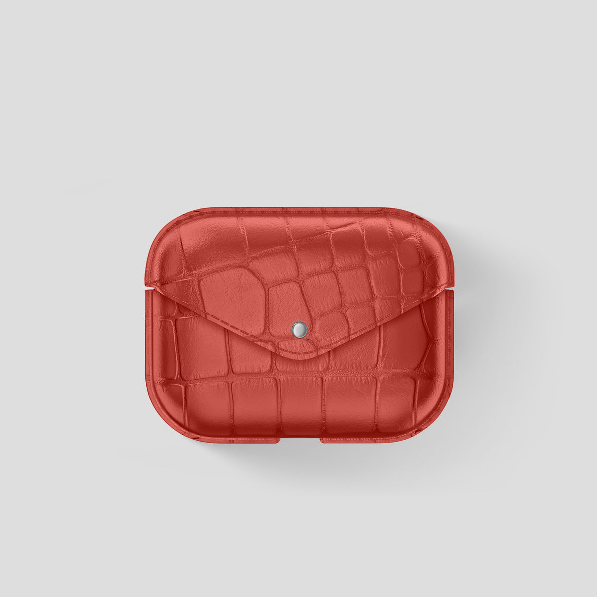 Red AirPods Pro (3rd gen) Cover Alligator -2 | Red