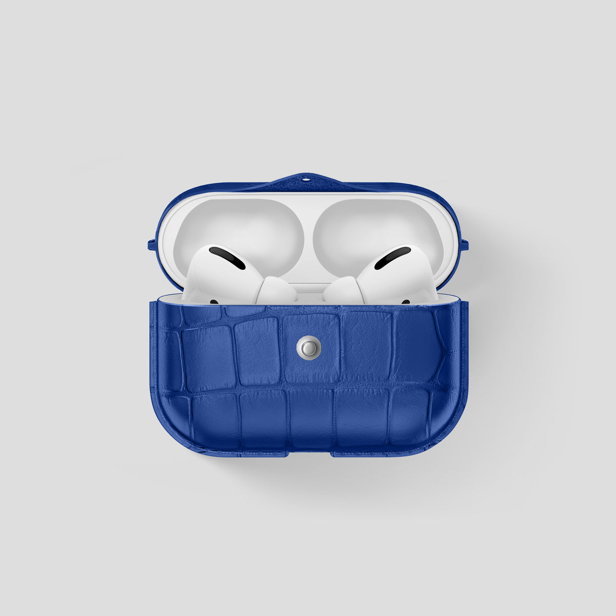 Royal Blue AirPods Pro (3rd gen) Cover Alligator -1 | Royal-Blue