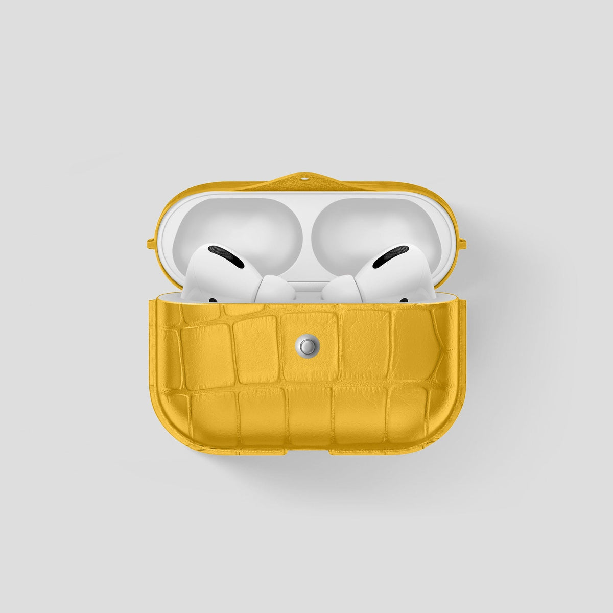 Yellow AirPods Pro (2nd gen) Cover Alligator -1 | Yellow