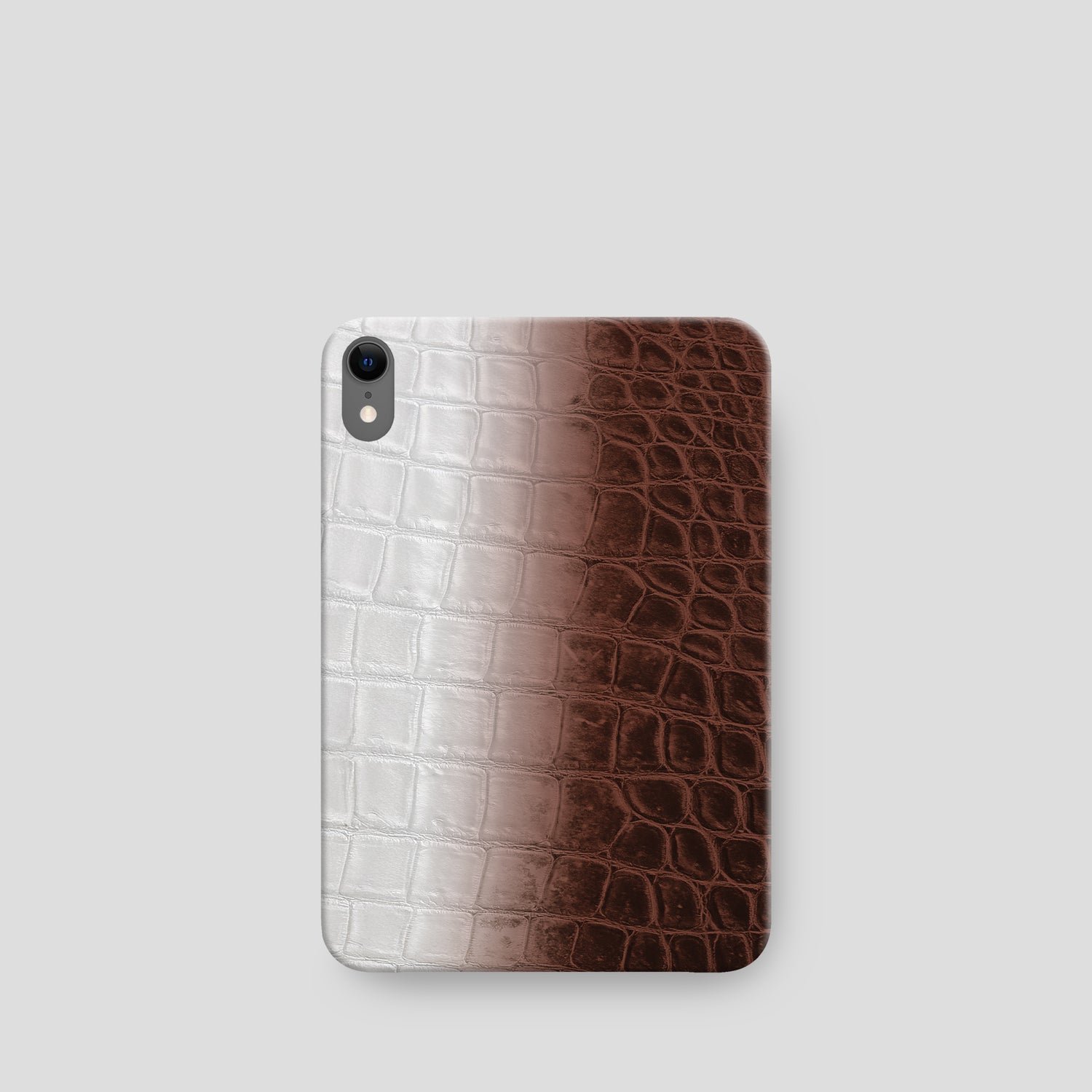 Dark Brown Case For iPad mini (7th gen) Himalayan Crocodile -2 | Dark-Brown