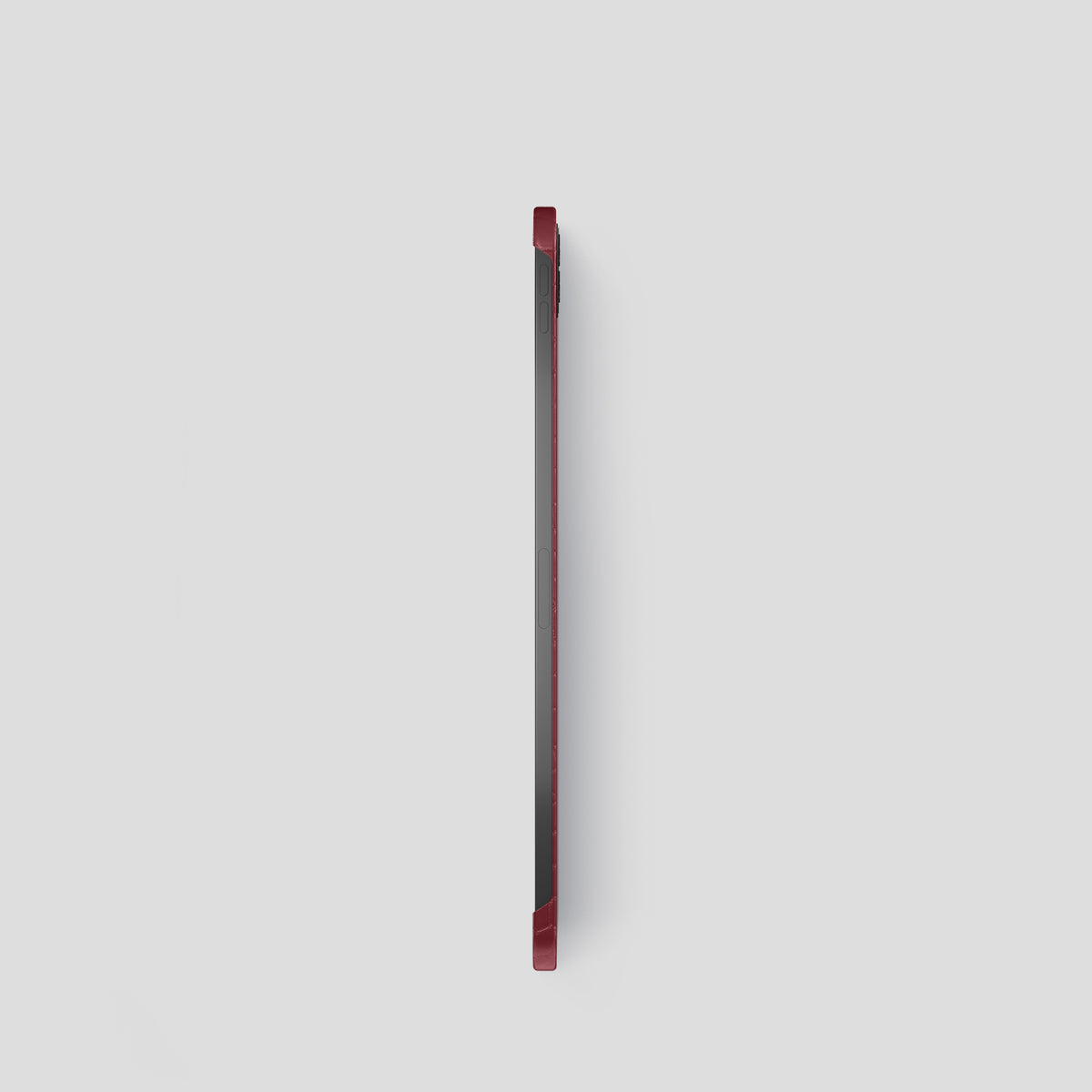 Burgundy Case For iPad Pro 11-inch (5th gen) Alligator -3 | Burgundy