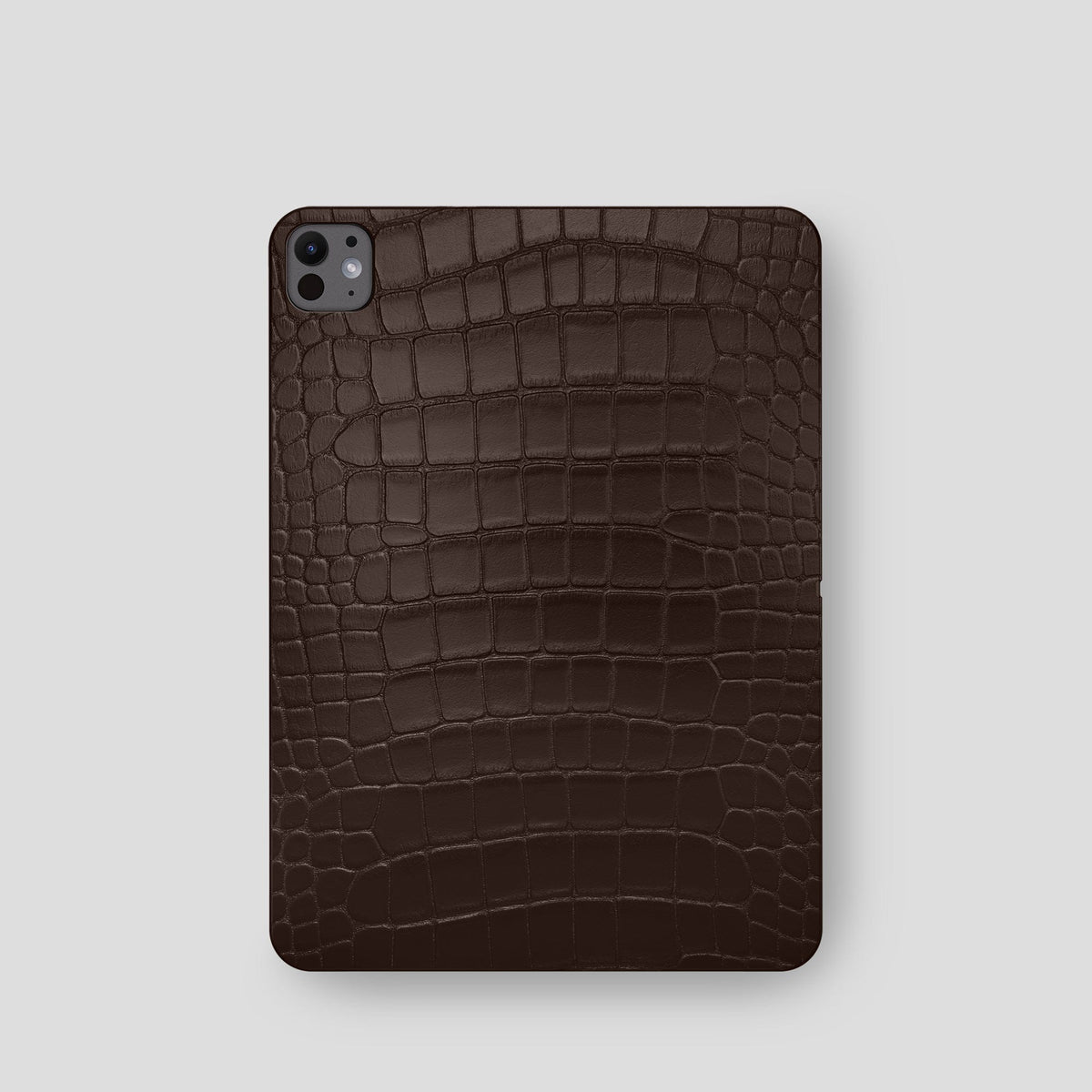 Dark Brown Case For iPad Pro 11-inch (5th gen) Alligator -2 | Dark-Brown