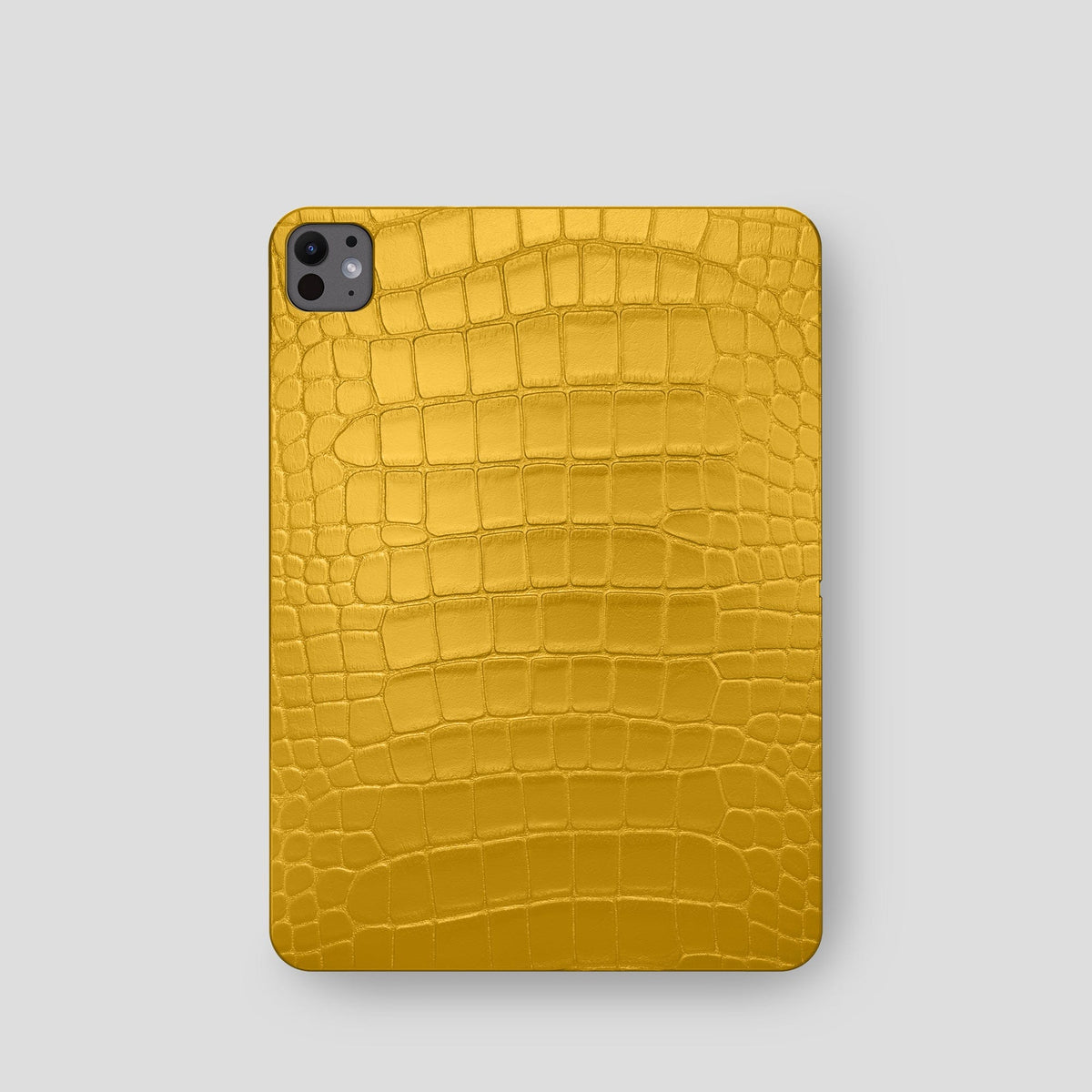 Yellow Case For iPad Pro 11-inch (5th gen) Alligator -2 | Yellow