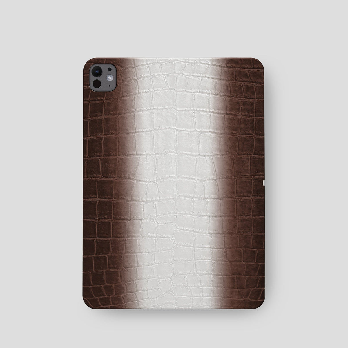 Dark-Brown iPad Pro 11-2024 Case Himalayan Crocodile  -2 | Dark-Brown