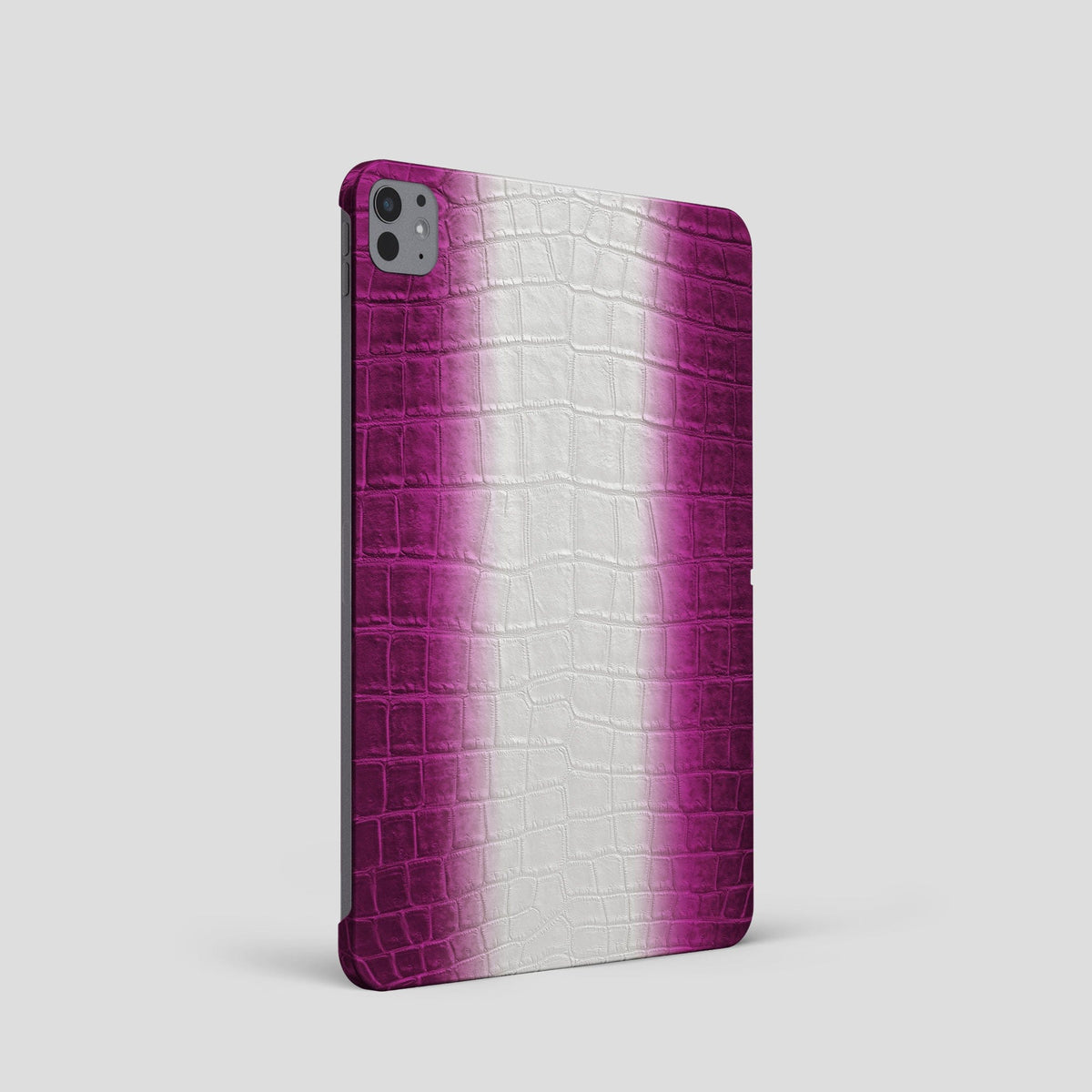Fuchsia iPad Pro 11-2024 Case Himalayan Crocodile  -1 | Fuchsia 
