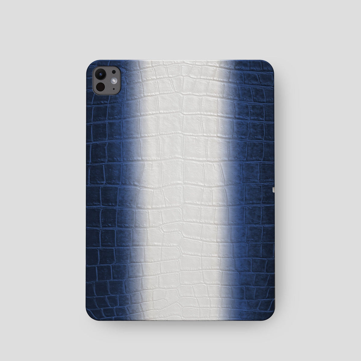 Navy-Blue iPad Pro 11-2024 Case Himalayan Crocodile -2 | Navy-Blue