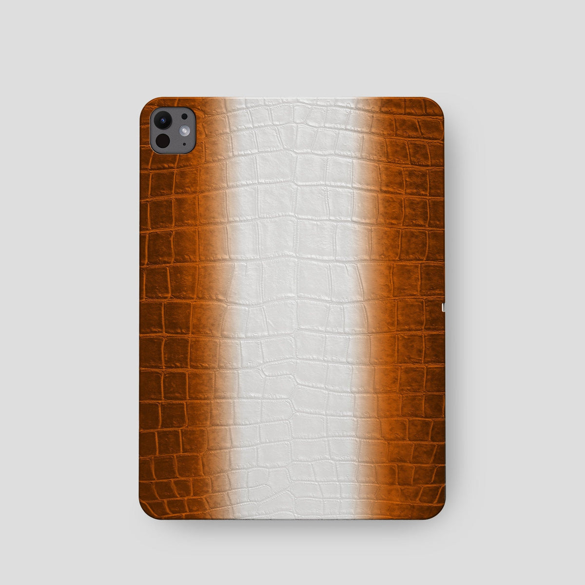 Orange iPad Pro 11-2024 Case Himalayan Crocodile -2 | Orange