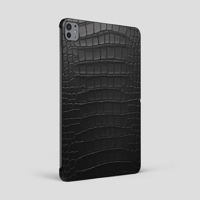 Black Case For iPad Pro 13-inch (7th gen) Alligator -1 | Black