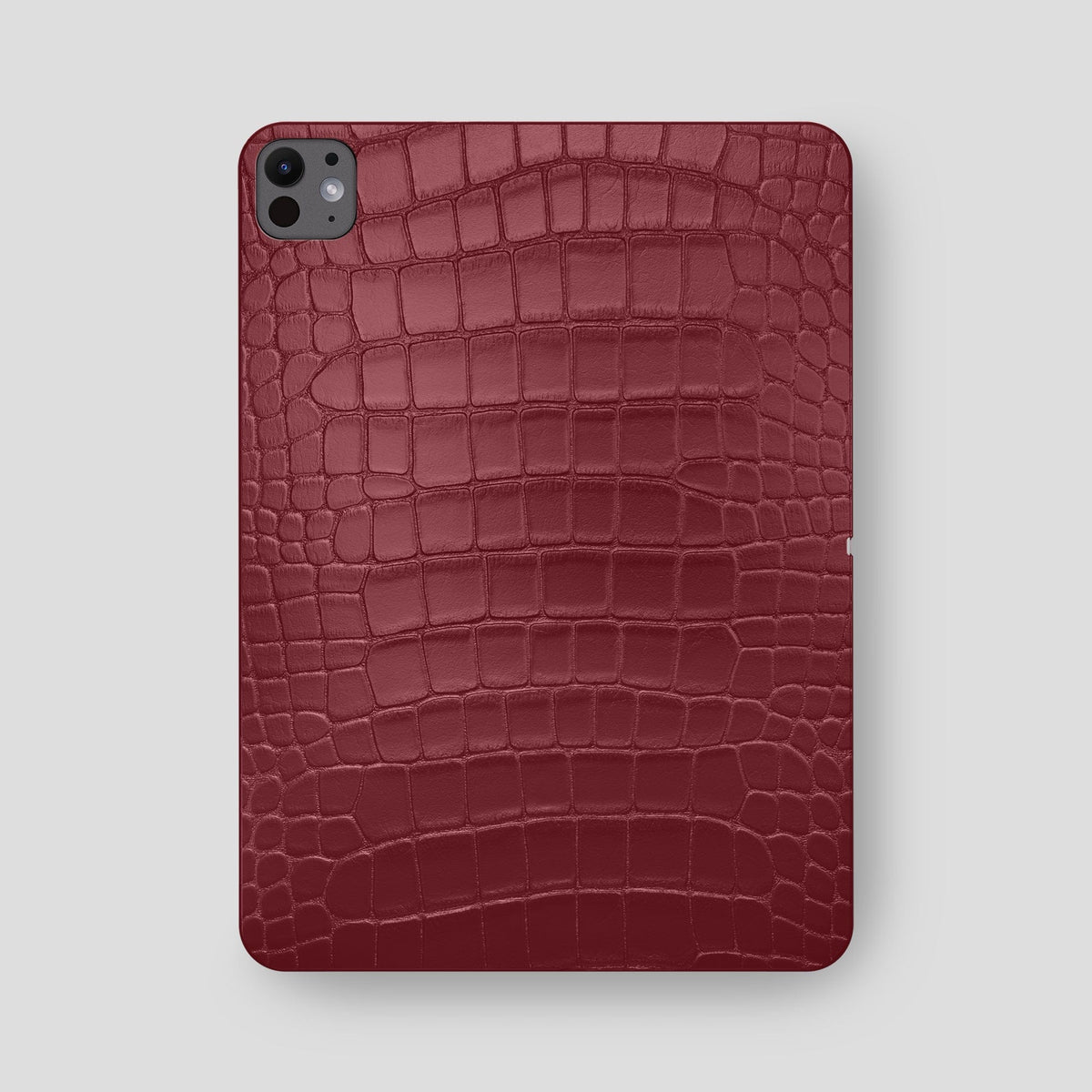 Burgundy Case For iPad Pro 13-inch (7th gen) Alligator -2 | Burgundy