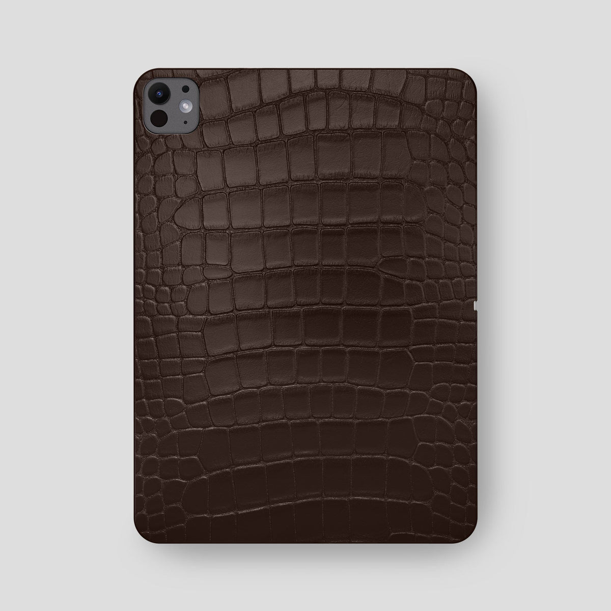 Dark Brown Case For iPad Pro 13-inch (7th gen) Alligator -2 | Dark-Brown