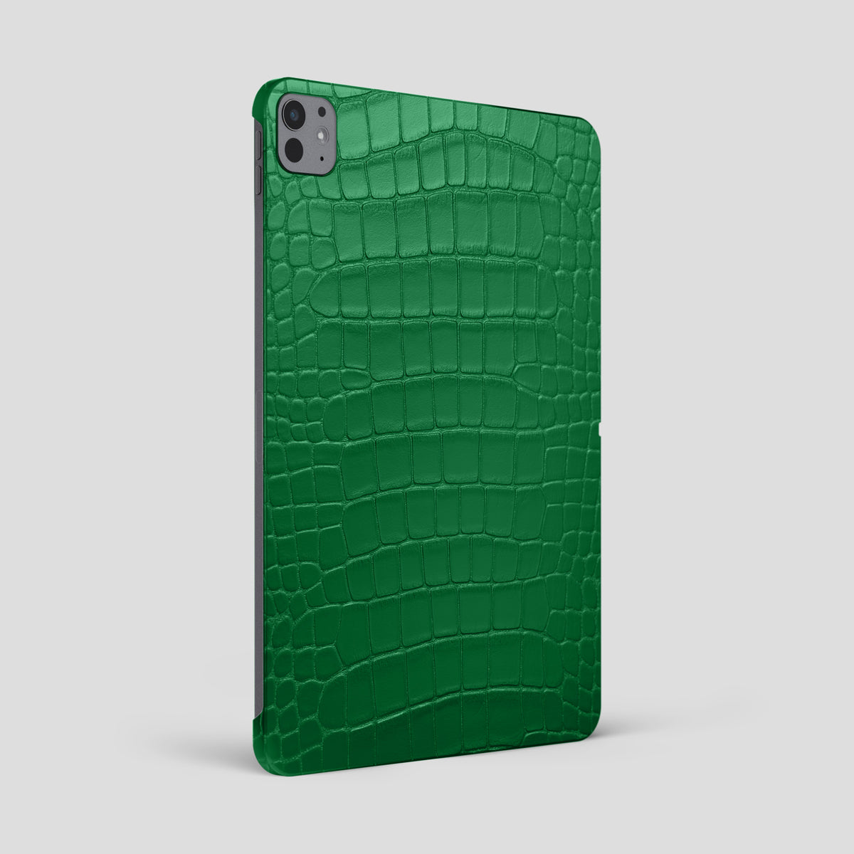 Forest-Green Case For iPad Pro 13-inch (7th gen) Alligator -1 | Forest-Green
