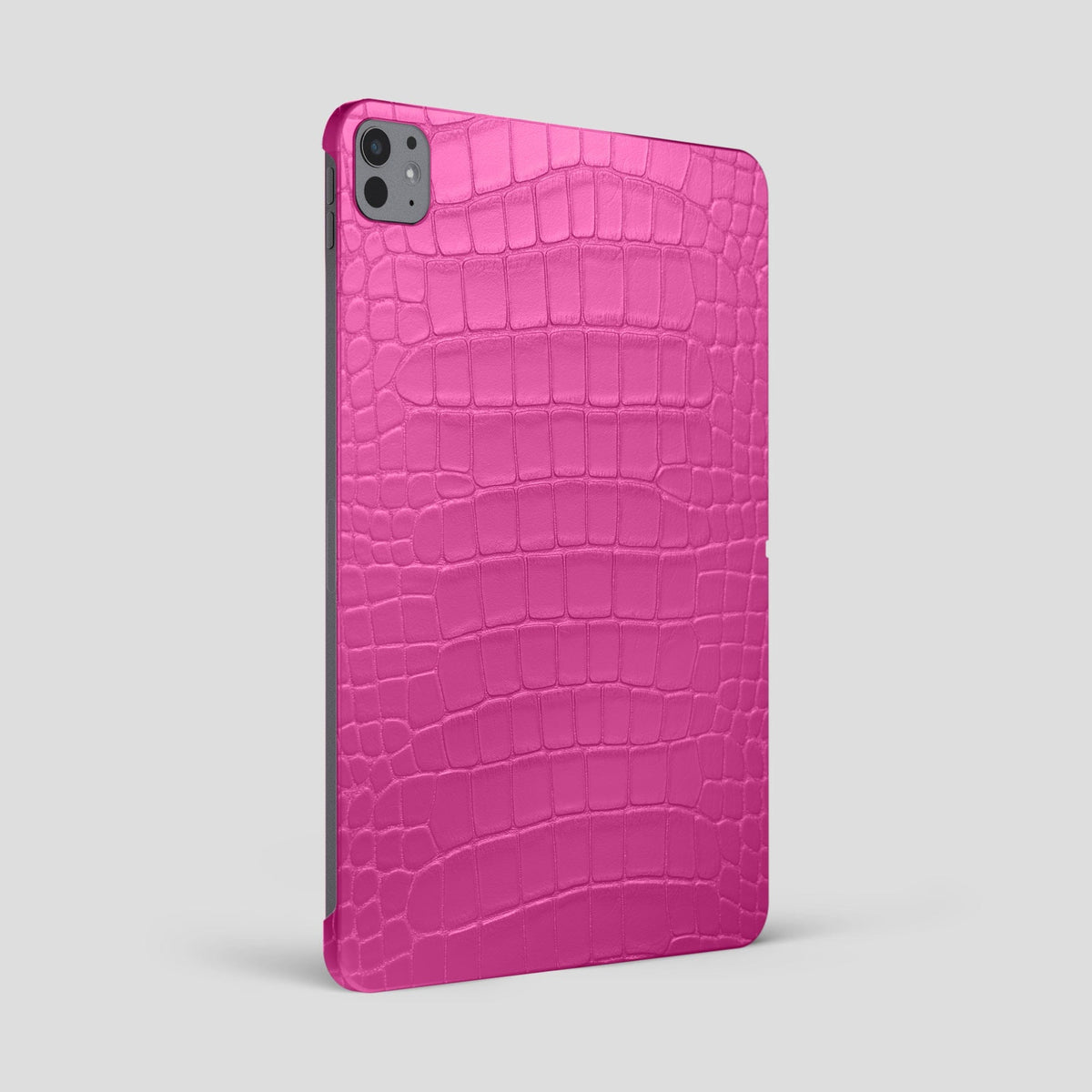 Fuchsia Case For iPad Pro 13-inch (7th gen) Alligator -1 | Fuchsia