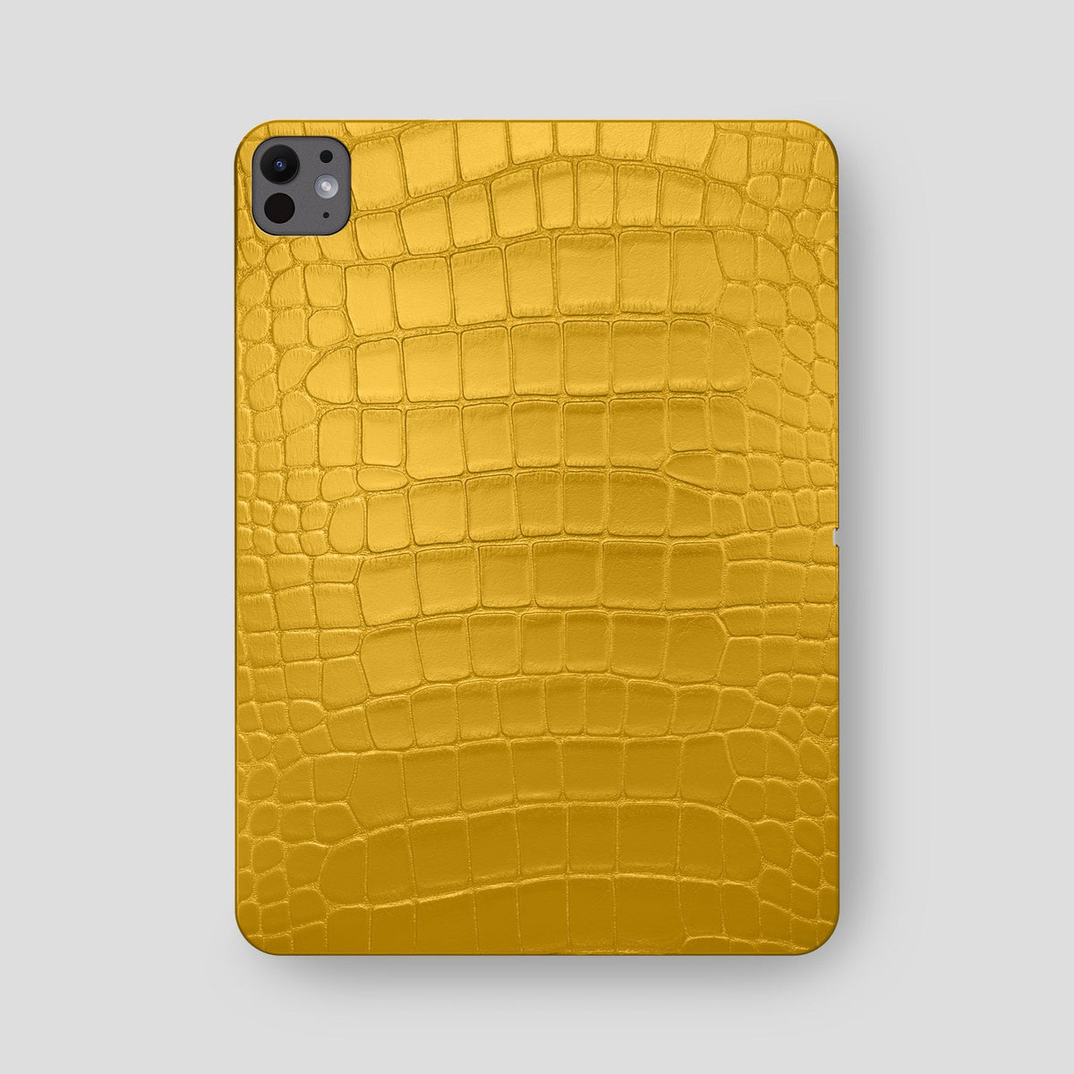 Yellow Case For iPad Pro 13-inch (7th gen) Alligator -2 | Yellow