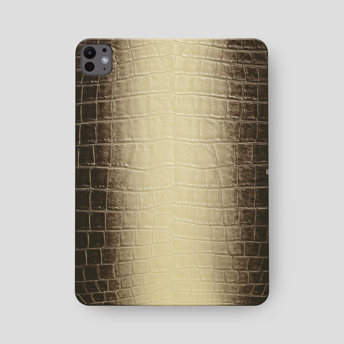 Natural iPad Pro 13-inch Case Himalayan Crocodile -2 | Natural
