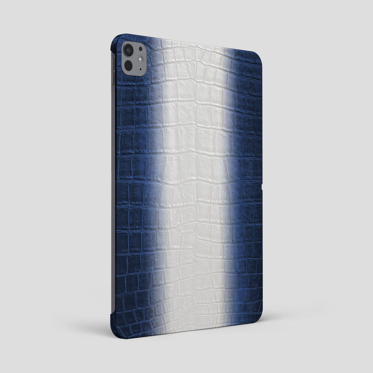 Navy Blue iPad Pro 13-inch Case Himalayan Crocodile -1 | Navy-Blue