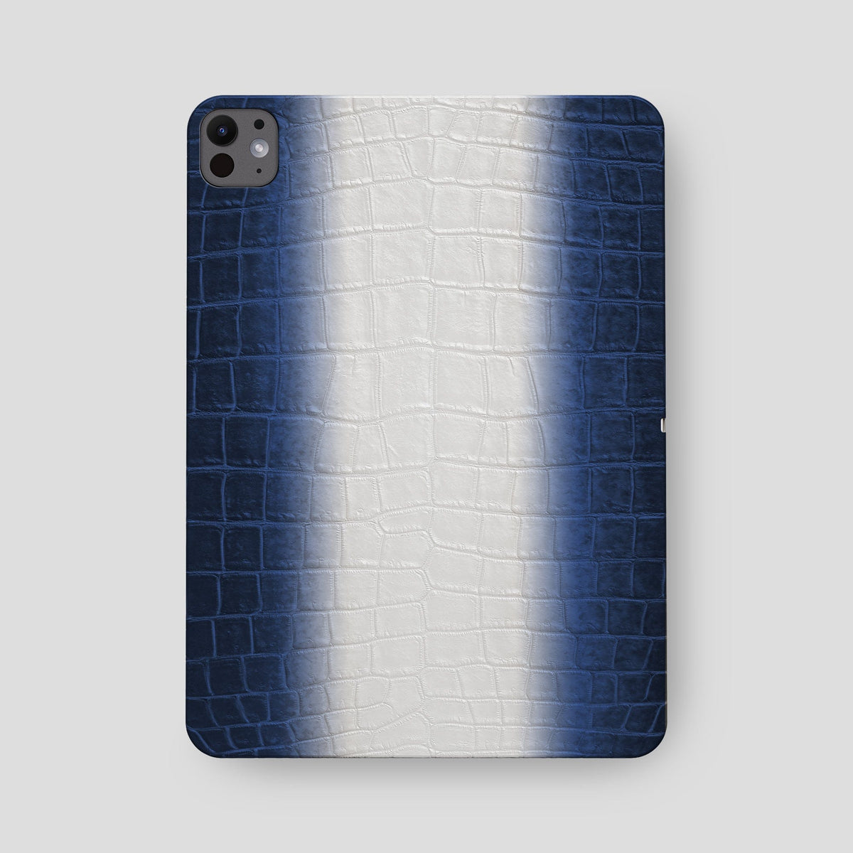 Navy Blue iPad Pro 13-inch Case Himalayan Crocodile -2 | Navy-Blue