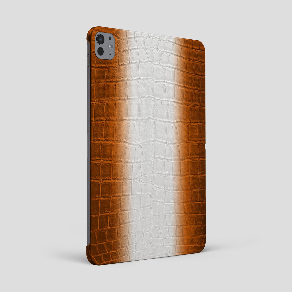 Orange iPad Pro 13-inch Case Himalayan Crocodile -1 | Orange