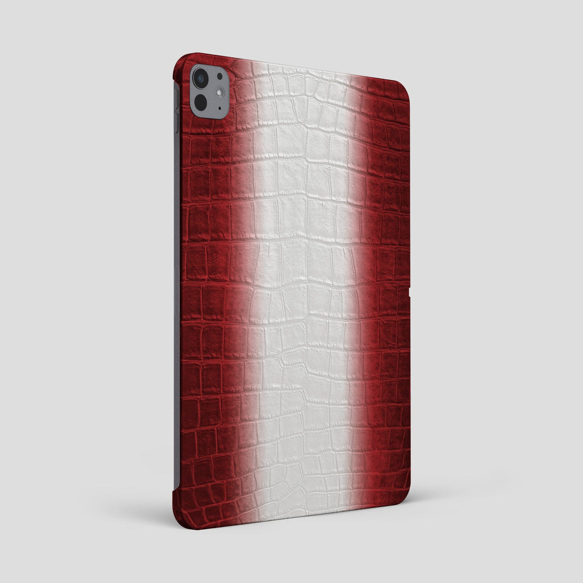 Red iPad Pro 13-inch Case Himalayan Crocodile -1 | Red