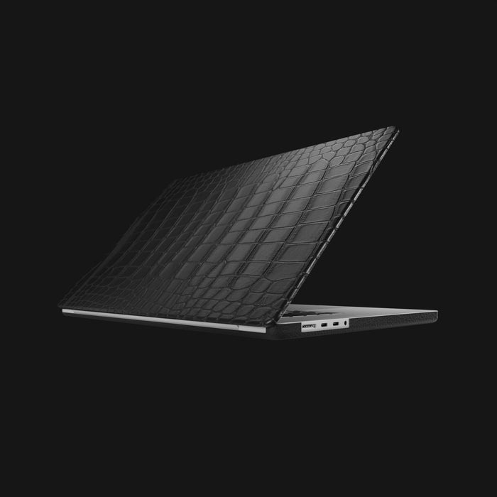 Edition-Black Case For MacBook Air 15-inch Alligator with Black Metal -1 | Edition-Black-Black