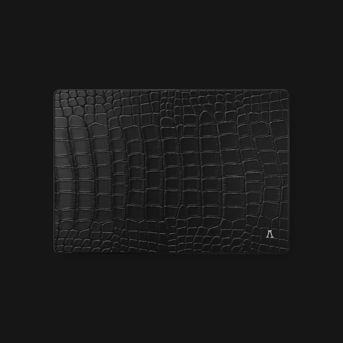 Edition-Black Case For MacBook Pro 16-inch Alligator with Steel Metal -2 | Edition-Black-Steel