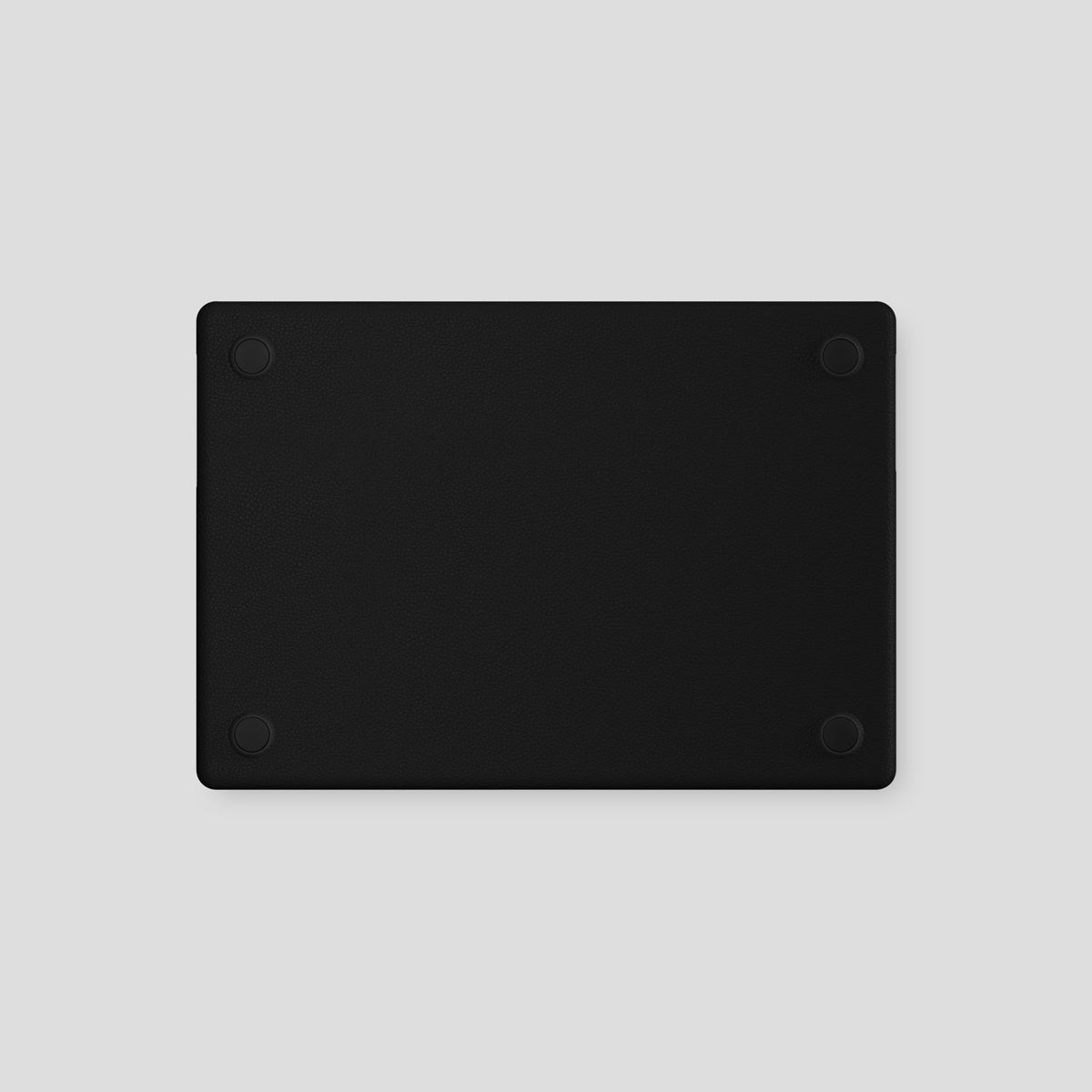 Black Case For MacBook Air 13-inch (2022 / 2024) Alligator with Gold Metal -3 | Black-Gold