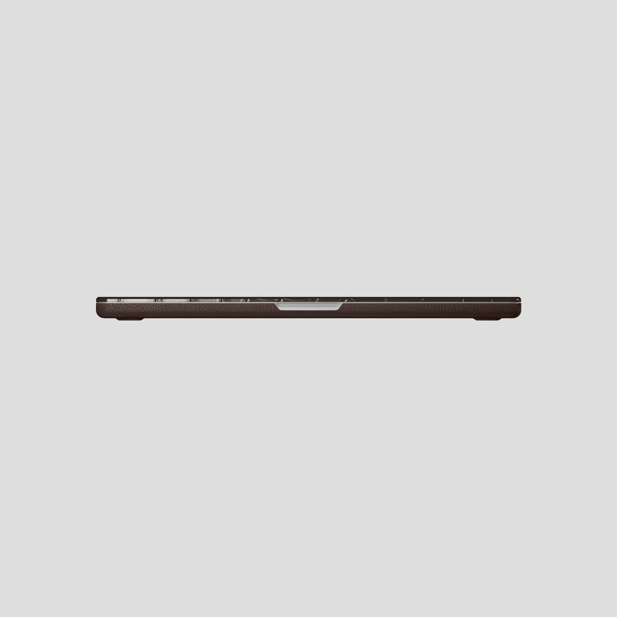 Dark-Brown Case MacBook Pro 16-inch In Alligator with Black Metal -5 | Dark-Brown-Black