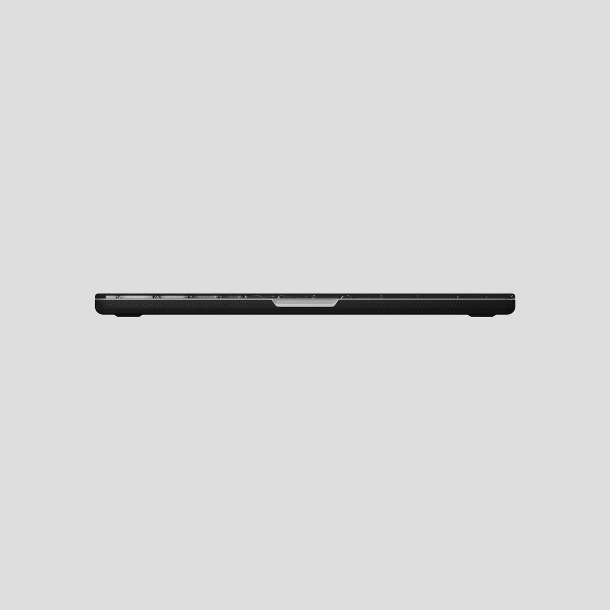 Black Case MacBook Pro 16-inch In Alligator with Steel -5 | Black-Steel
