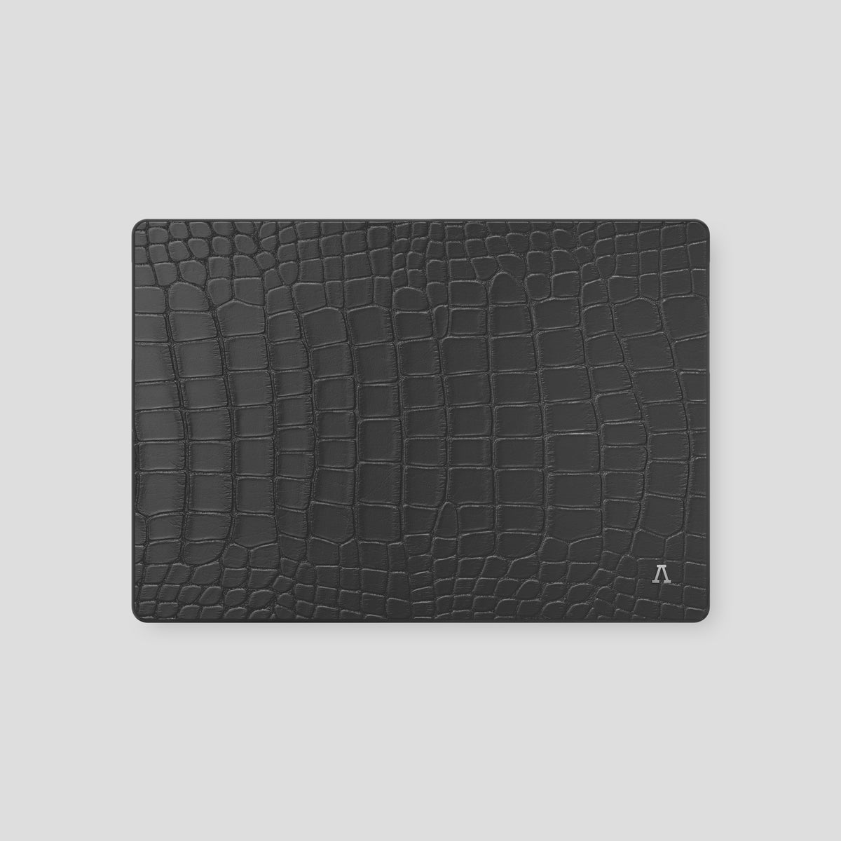 Grey Case MacBook Pro 16-inch In Alligator with Steel -2 | Grey-Steel