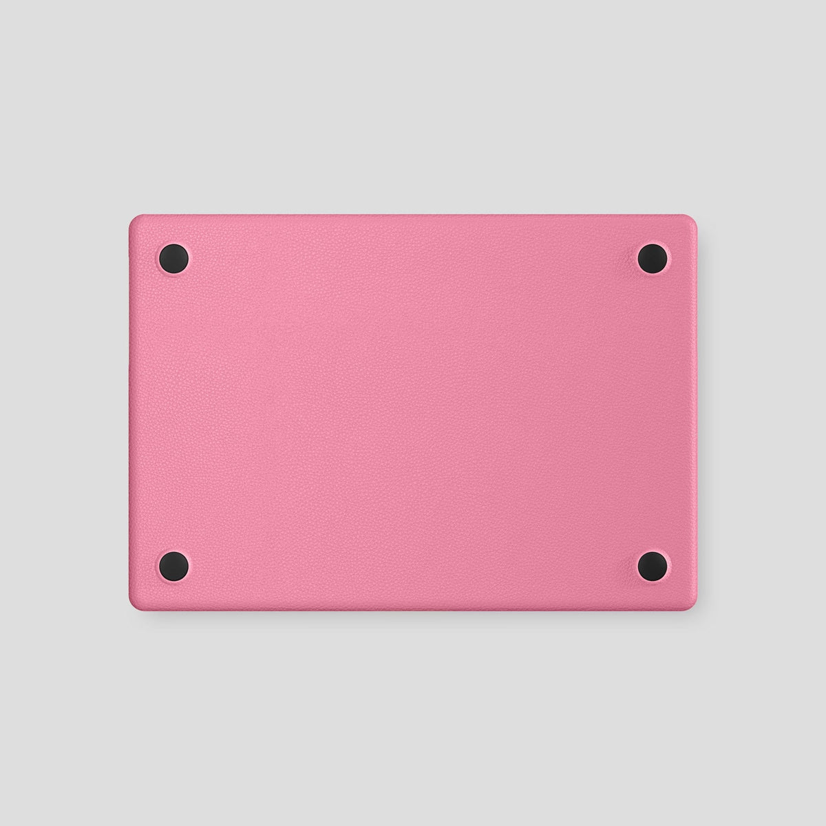 Pink Case For MacBook Air 15-inch (2023 / 2024) Alligator with Gold Metal -3 | Pink-Gold