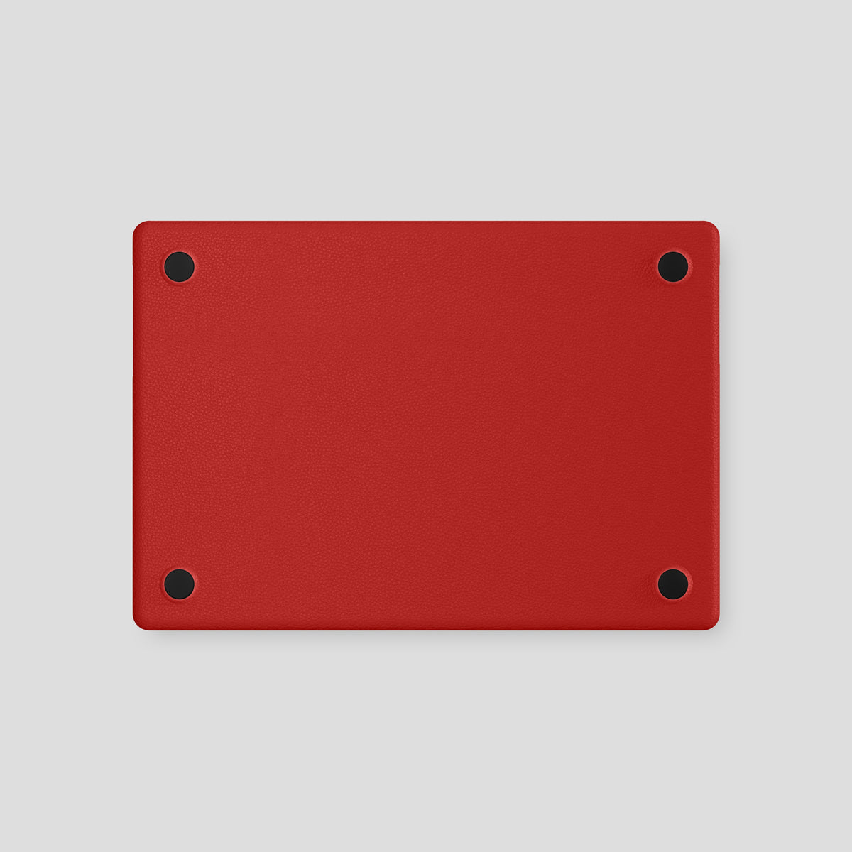 Red Case MacBook Pro 16-inch In Alligator with Black Metal -3 | Red-Black