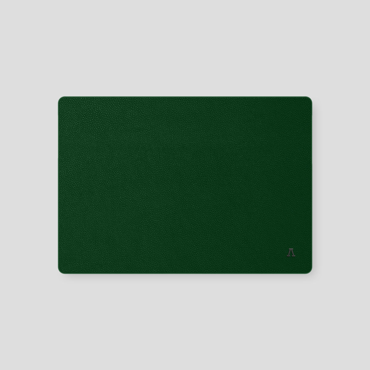 Dark Green Case For For MacBook Pro 16 Calf with Black Metal -2 | Dark-Green-Black