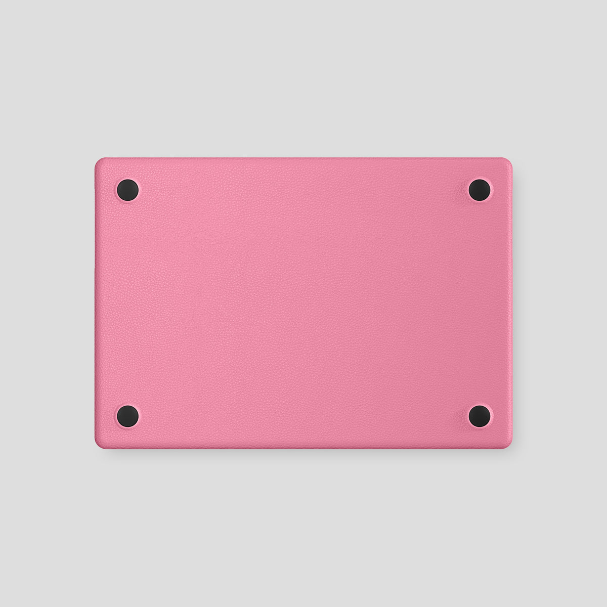 Pink Case For For MacBook Pro 16 Calf with Black Metal -3 | Pink-Black