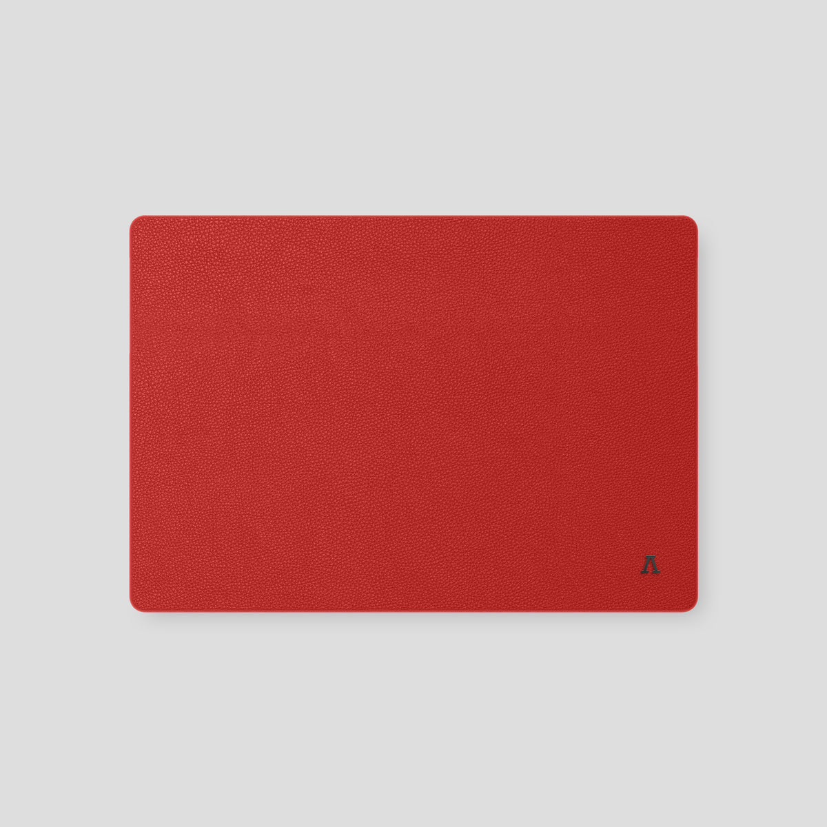 Red Case For For MacBook Pro 16 Calf with Black Metal -2 | Red-Black
