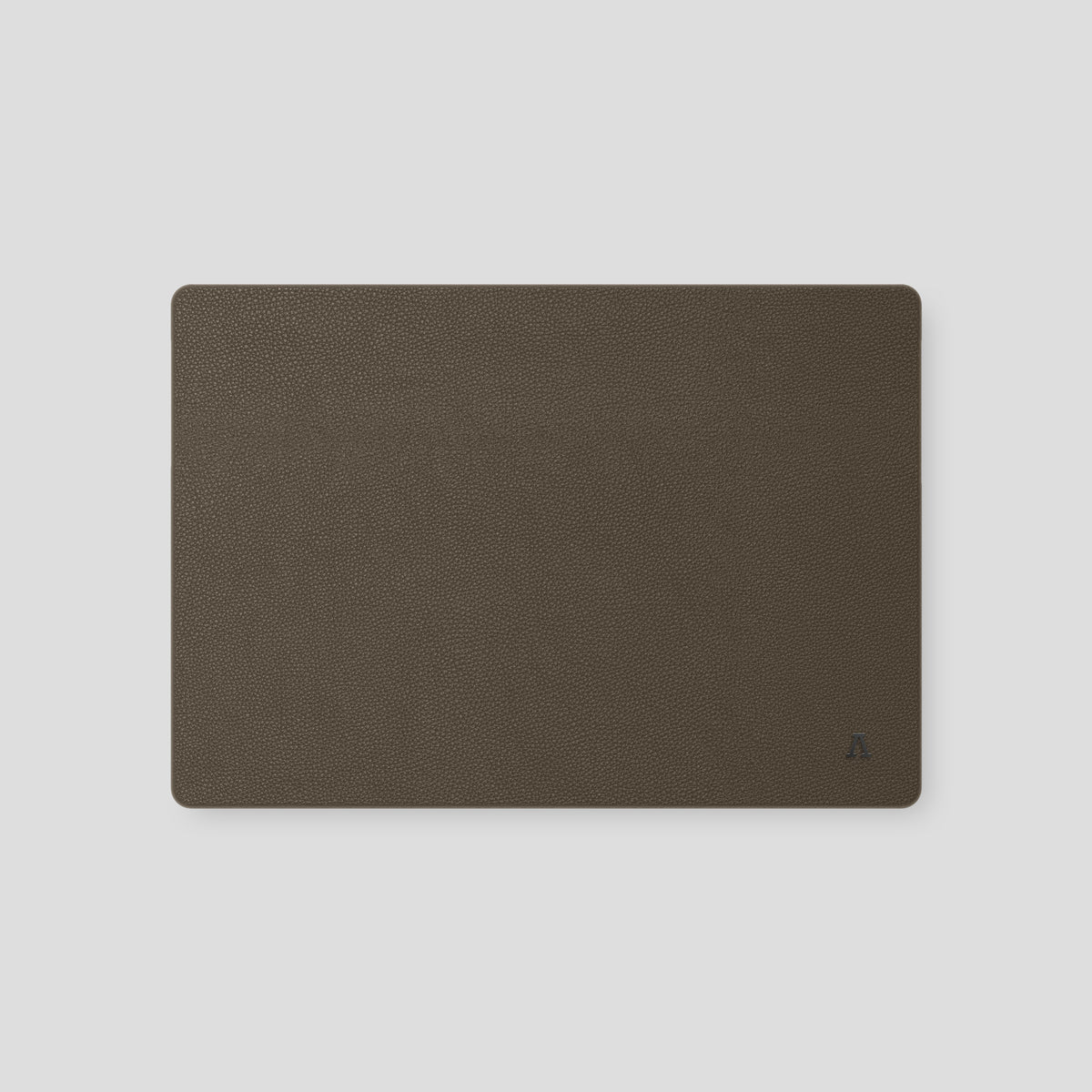 Taupe Case For For MacBook Pro 16 Calf with Black Metal -2 | Taupe-Black