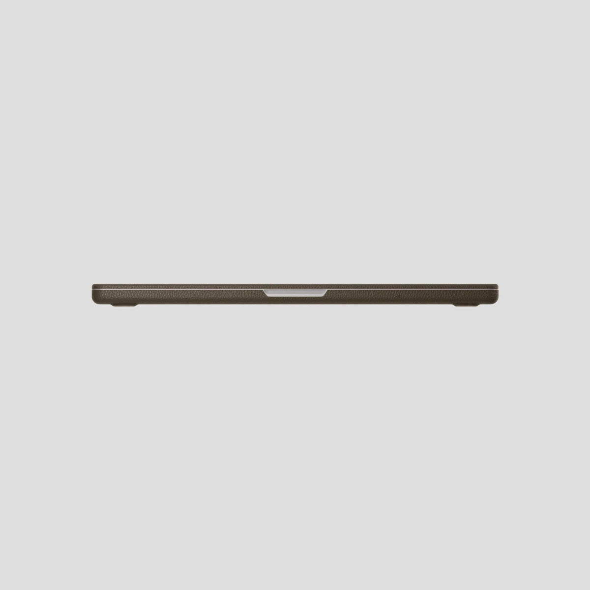 Taupe Case For For MacBook Air 15-inch (2023 / 2024) Calf with Gold Metal -5 | Taupe-Gold