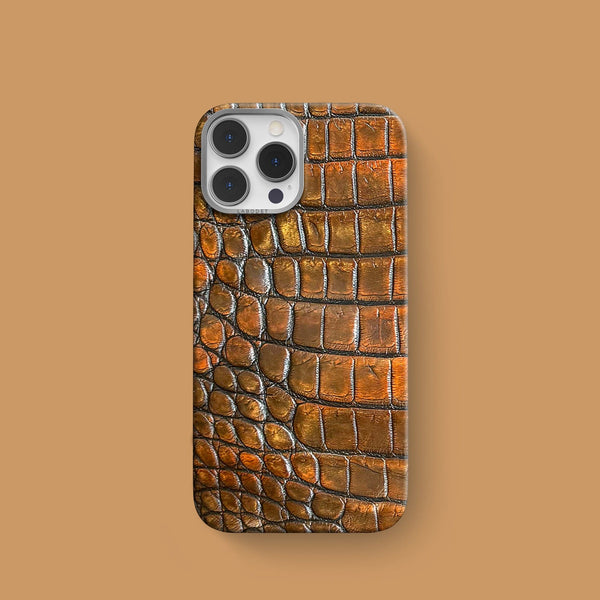 Classic Case 1/1 African Soil For iPhone 15 Pro In Alligator
