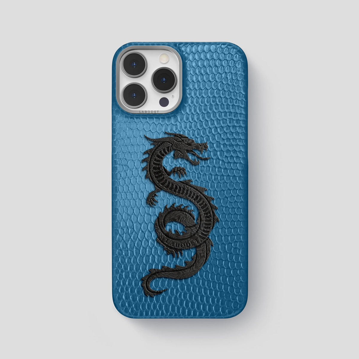 Blue iPhone 14 Pro Max Classic Case with Steel Metal -1 | Blue-Steel