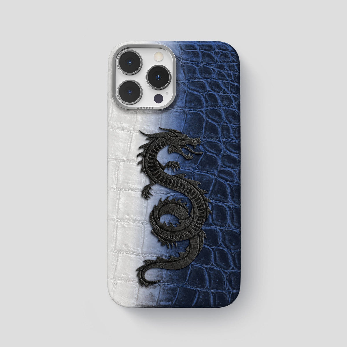 Navy Blue iPhone 14 Pro Max Himalaya Classic Case with Steel Metal -1 | Navy-Blue-Steel